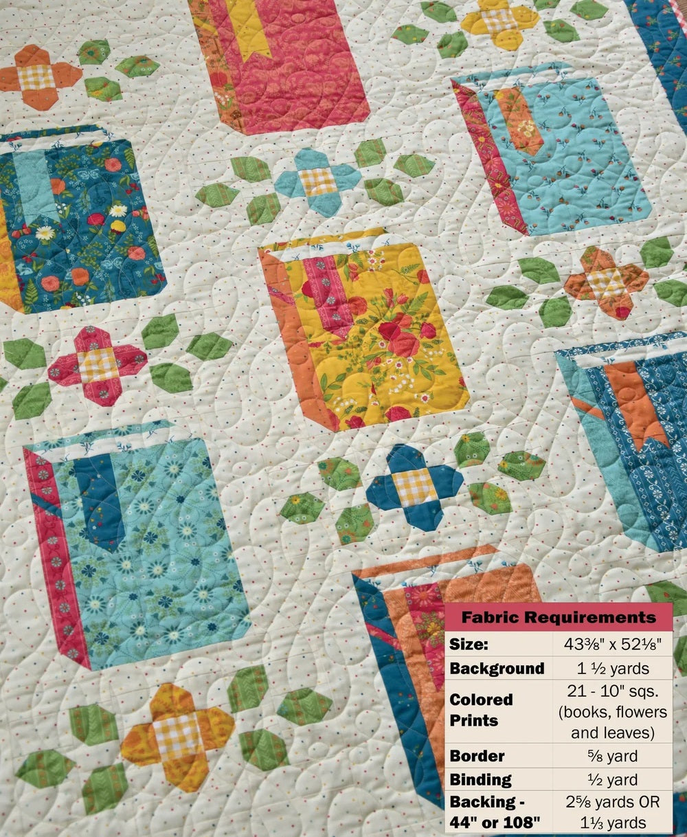 Novel Idea Quilt Pattern by Heather Peterson
