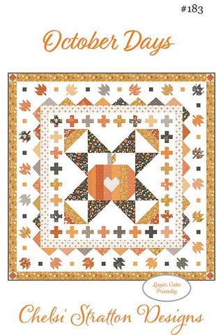 October Days Quilt Pattern by Chelsi Stratton Designs