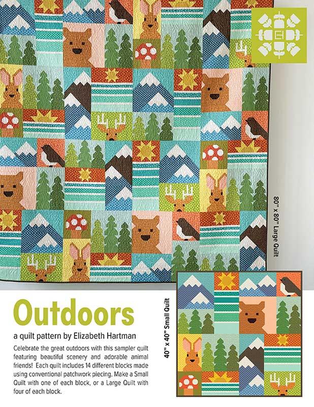 Outdoors Quilt Pattern by Elizabeth Hartman