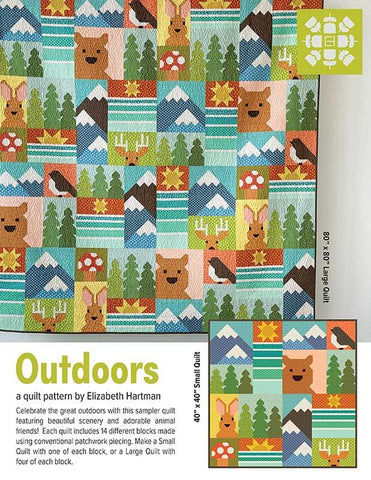 Outdoors Quilt Pattern by Elizabeth Hartman