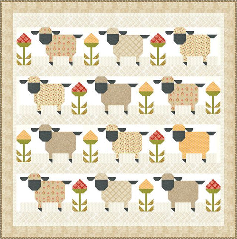 PREORDER Larkspur & Linen Sheep & Clover Kit