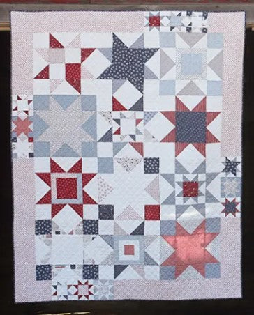 PREORDER Independence Day Seeing Stars Quilt Kit