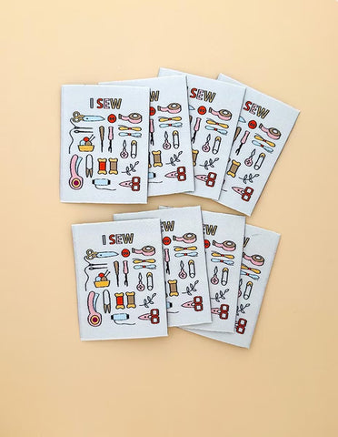 Woven Labels I Sew by Minki Kim