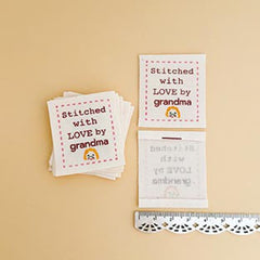Cotton Labels Love By Grandma by Minki Kim