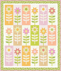 Spiky Rose Quilt Pattern by Fig Tree & Co.