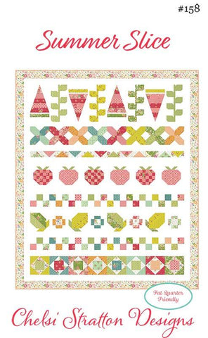 Summer Slice Quilt Pattern by Chelsi Stratton Designs