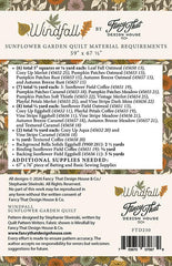 Sunflower Garden Quilt Pattern by Fancy That Design House