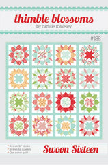 Swoon Sixteen Quilt Pattern by Thimble Blossoms