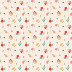 Farmhouse Fancy Multi Tea Towel Yardage by Elea Lutz for Poppie Cotton Fabrics