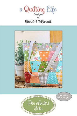 The Aubri Tote Pattern by A Quilting Life Designs