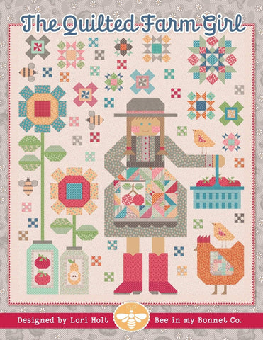The Quilted Farm Girl Quilt Pattern by Lori Holt of Bee in my Bonnet for It's Sew Emma