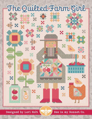The Quilted Farm Girl Quilt Pattern by Lori Holt of Bee in my Bonnet for It's Sew Emma