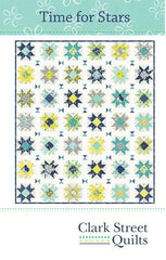 Time for Stars Quilt Pattern by Clark Street Quilts