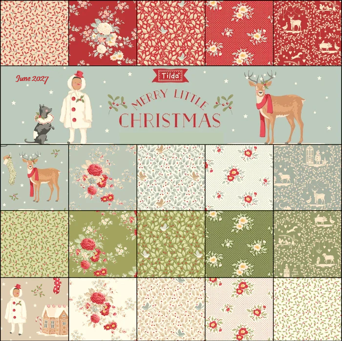 Merry Little Christmas collection by Tilda for Tilda Fabrics