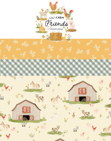 PREORDER Lil' Farm Friends 10" Stacker by Kelsey Carlson for Riley Blake Designs