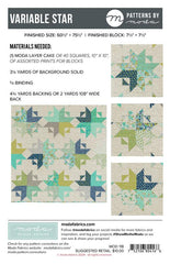 Variable Star Quilt Pattern by Patterns by Moda