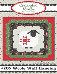 Wooly Wall Hanging by Coriander Quilts