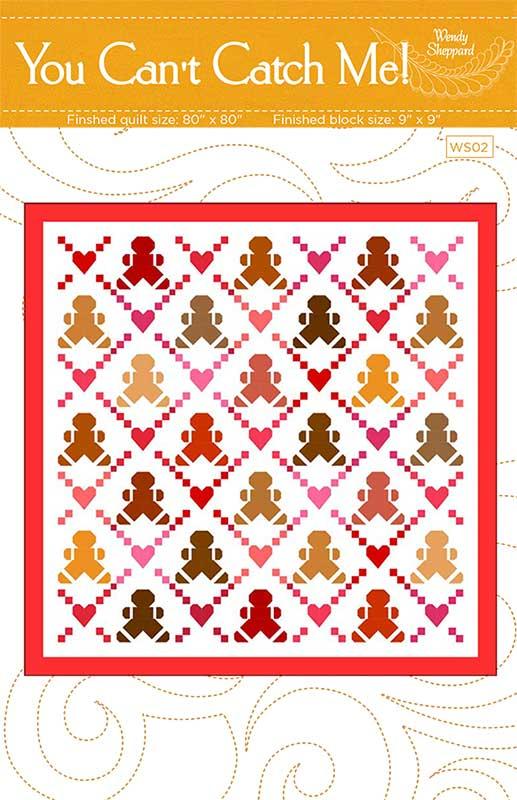 You Can't Catch Me! Quilt Pattern by Wendy Sheppard