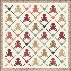 Gingerbread Lane You Can't Catch Me Quilt Kit