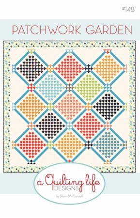 Patchwork Garden Quilt Pattern by Sherri McConnell of A Quilting Life Designs