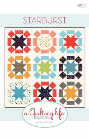 Starburst Quilt Pattern by Sherri McConnell of A Quilting Life Designs