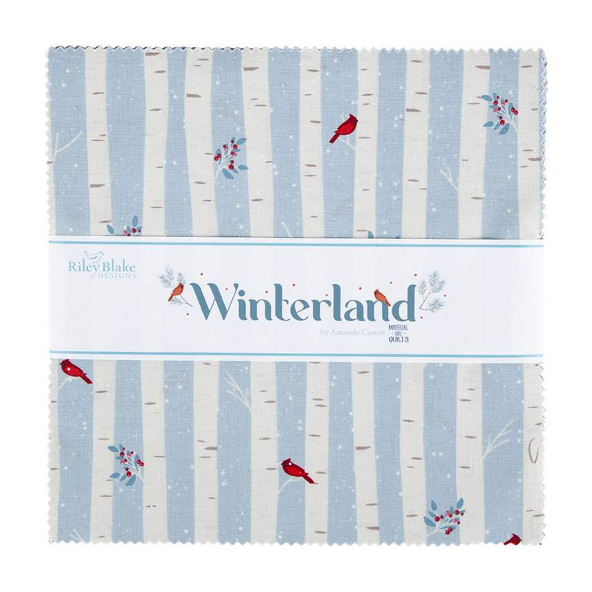 Winterland 10" Stacker by Amanda Castor for Riley Blake Designs