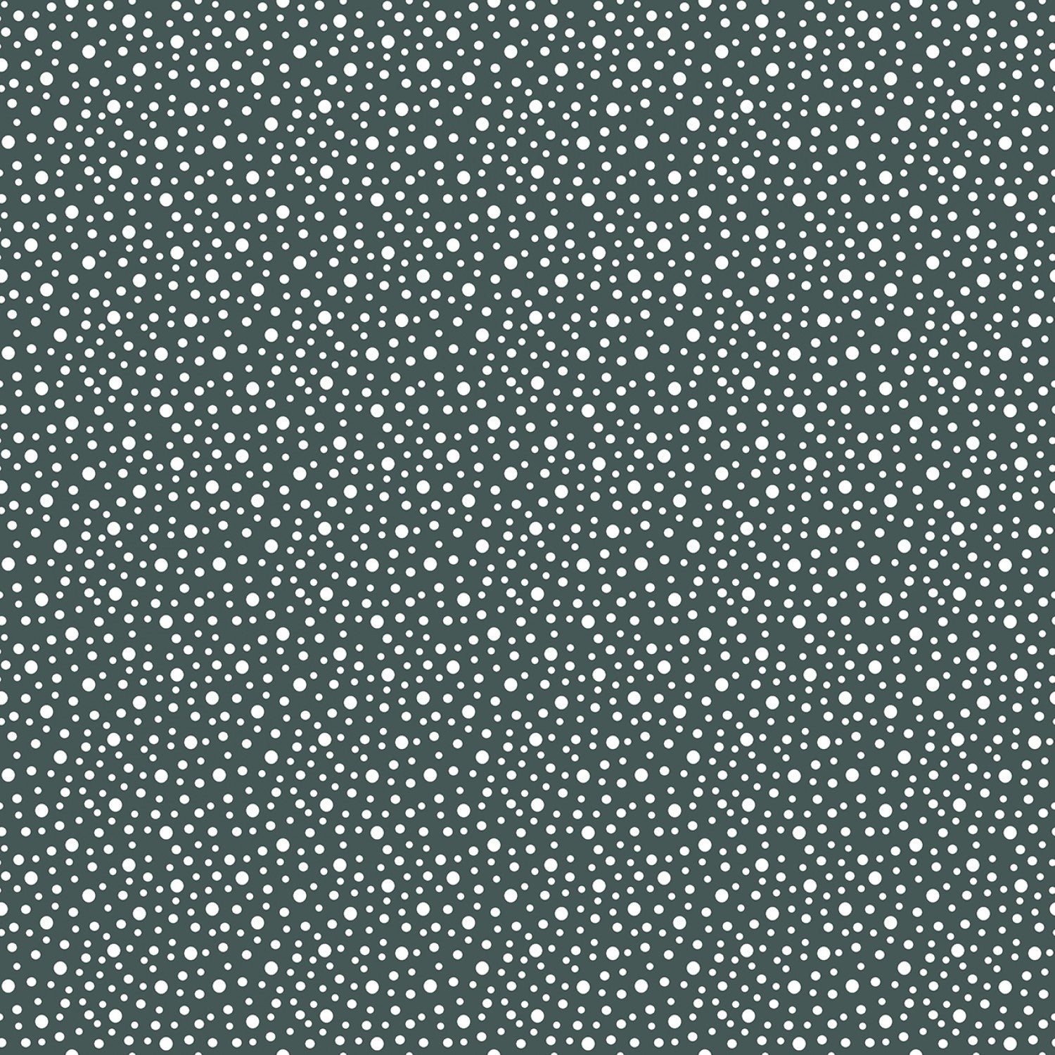 Farm Fresh Dark Turquoise Dots Yardage by Jessica Flick for Benartex Fabrics