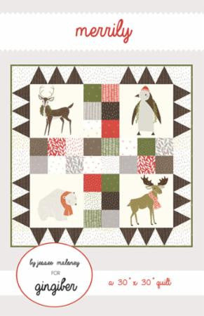 Merrily Quilt Pattern by Gingiber