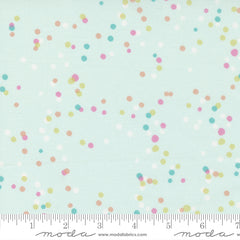Soiree Mint Confetti Toss Yardage by Mara Penny for Moda Fabrics