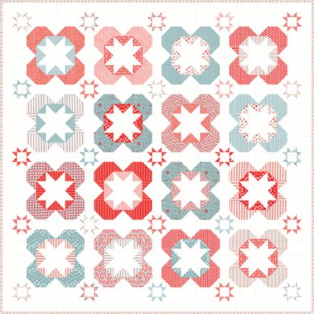 Surrounded By Stars Quilt Pattern by Pieces From Heart