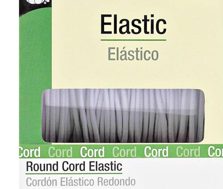Round Cord Elastic White by Moda Designs
