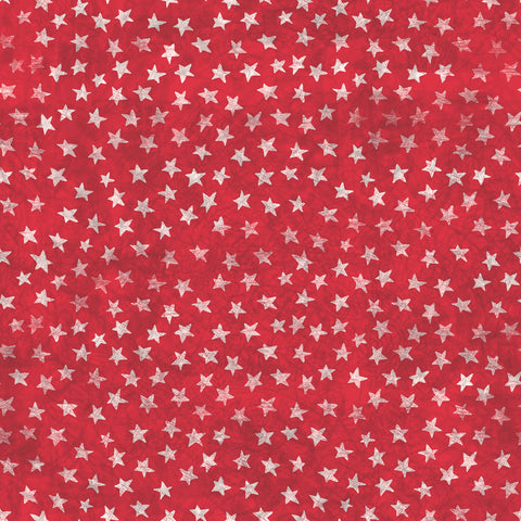 American Dreamer Red Allover Stars Yardage by Amylee Weeks for 3 Wishes Fabric