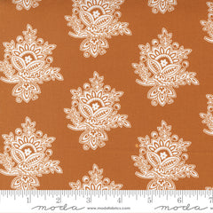 Cinnamon & Cream Cinnamon Vintage Block Yardage by Fig Tree & Co. for Moda Fabrics