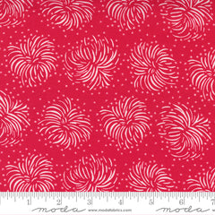 Holiday Essentials Americana Red Fireworks Yardage by Stacy Iest Hsu for Moda Fabrics