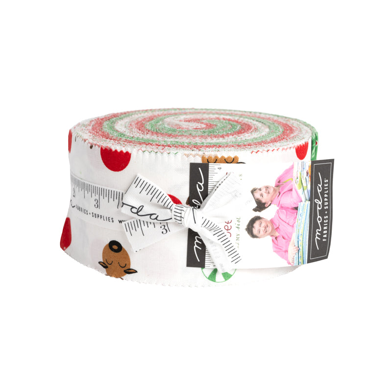 Reindeer Games Jelly Roll by Me and My Sister for Moda Fabrics – LouLou's  Fabric Shop