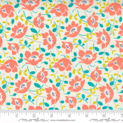 Morning Light Cloud Blossom Windswept Floral Yardage by Linzee McCray for Moda Fabrics
