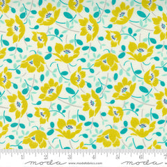 Morning Light Cloud Sprout Windswept Floral Yardage by Linzee McCray for Moda Fabrics