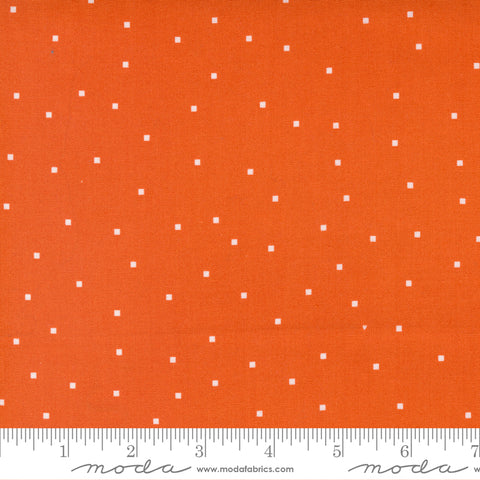 Meander Geranium Tiny Square Dot Yardage by Aneela Hoey for Moda Fabrics