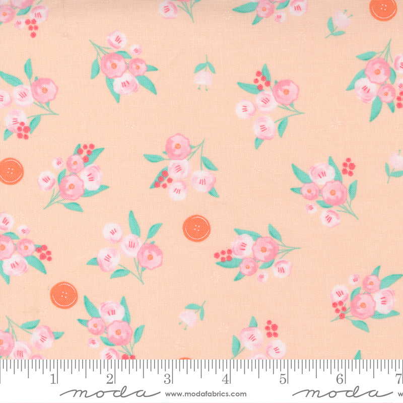 Sew Wonderful Bellini Ditsy Floral Yardage by Paper & Cloth for Moda Fabrics