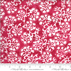 Confection Batiks Strawberry Carnation Yardage by Kate Spain for Moda Fabrics