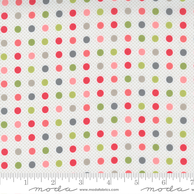 Beautiful Day Multi Pin Dot Yardage by Corey Yoder for Moda Fabrics