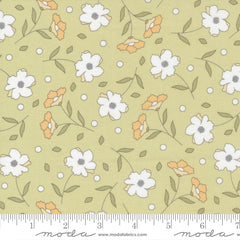 Buttercup & Slate Sprig Abundance Florals Yardage by Corey Yoder for Moda Fabrics