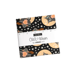 Owl-O-Ween Charm Pack by Urban Chiks for Moda Fabrics