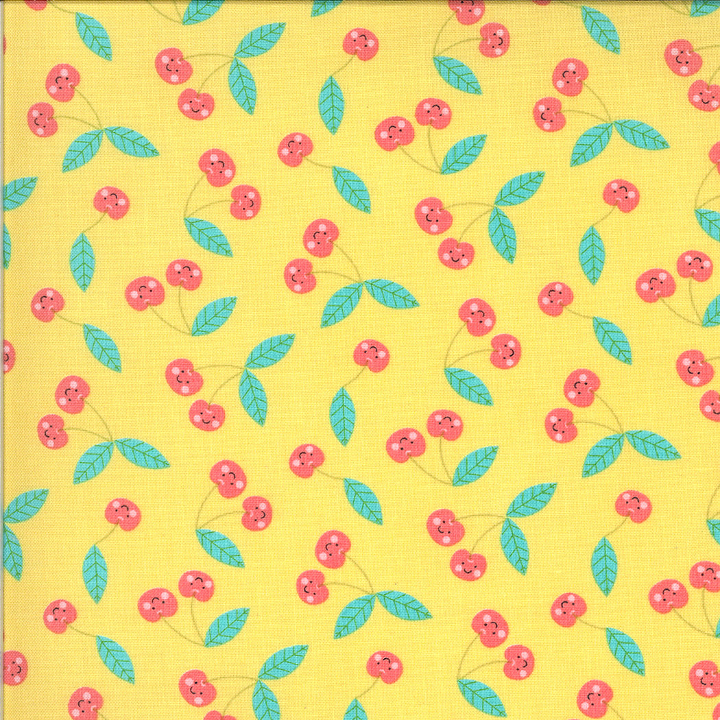 Hello Sunshine Sunshine Cherries by Abi Hall for Moda Fabrics