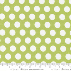 Simply Delightful Pistachio Dots Yardage by Sherri & Chelsi for Moda Fabrics