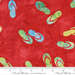Beachy Batiks Lava Flip Flops Yardage by Moda Fabrics