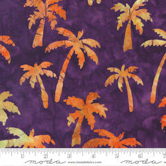 Beachy Batiks Purple Tang Palm Trees Yardage by Moda Fabrics