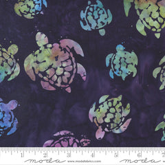 Beachy Batiks Purple Tang Turtles Yardage by Moda Fabrics