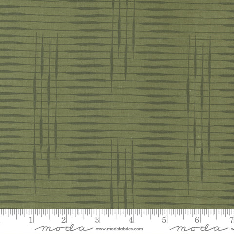 Slow Stroll Sage Cattail Crossing Yardage by Fancy That Design House for Moda Fabrics