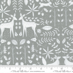 Nocturnal Raincloud Forest Otomi Yardage by Gingiber for Moda Fabrics